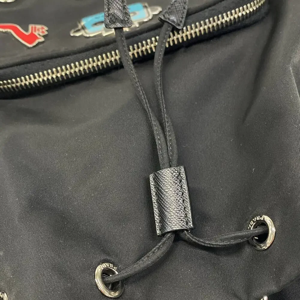Prada Handbag 1BH097 Nylon Leather